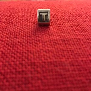“T” Pandora Charm